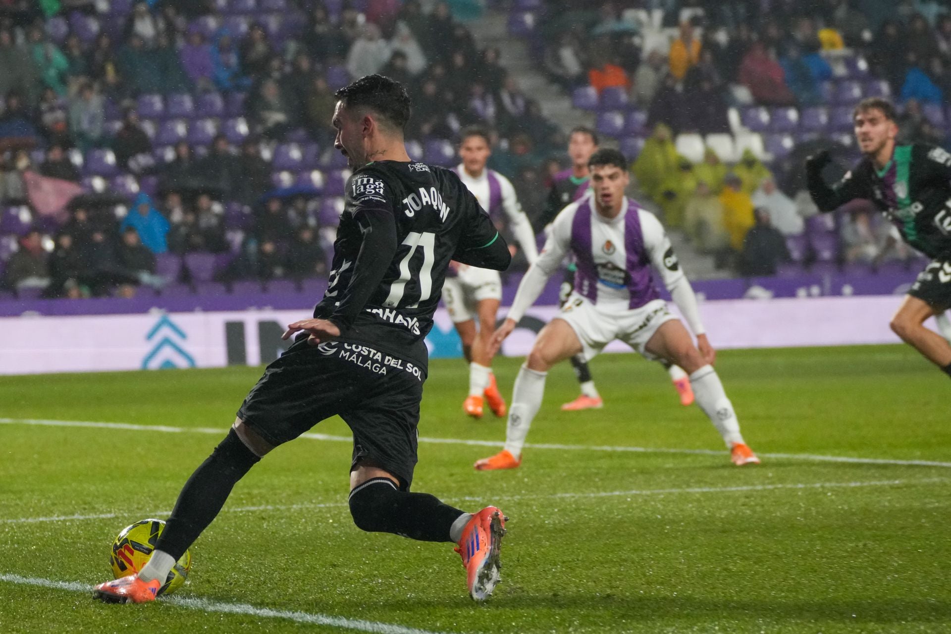 El Valladolid- Málaga, en imágenes
