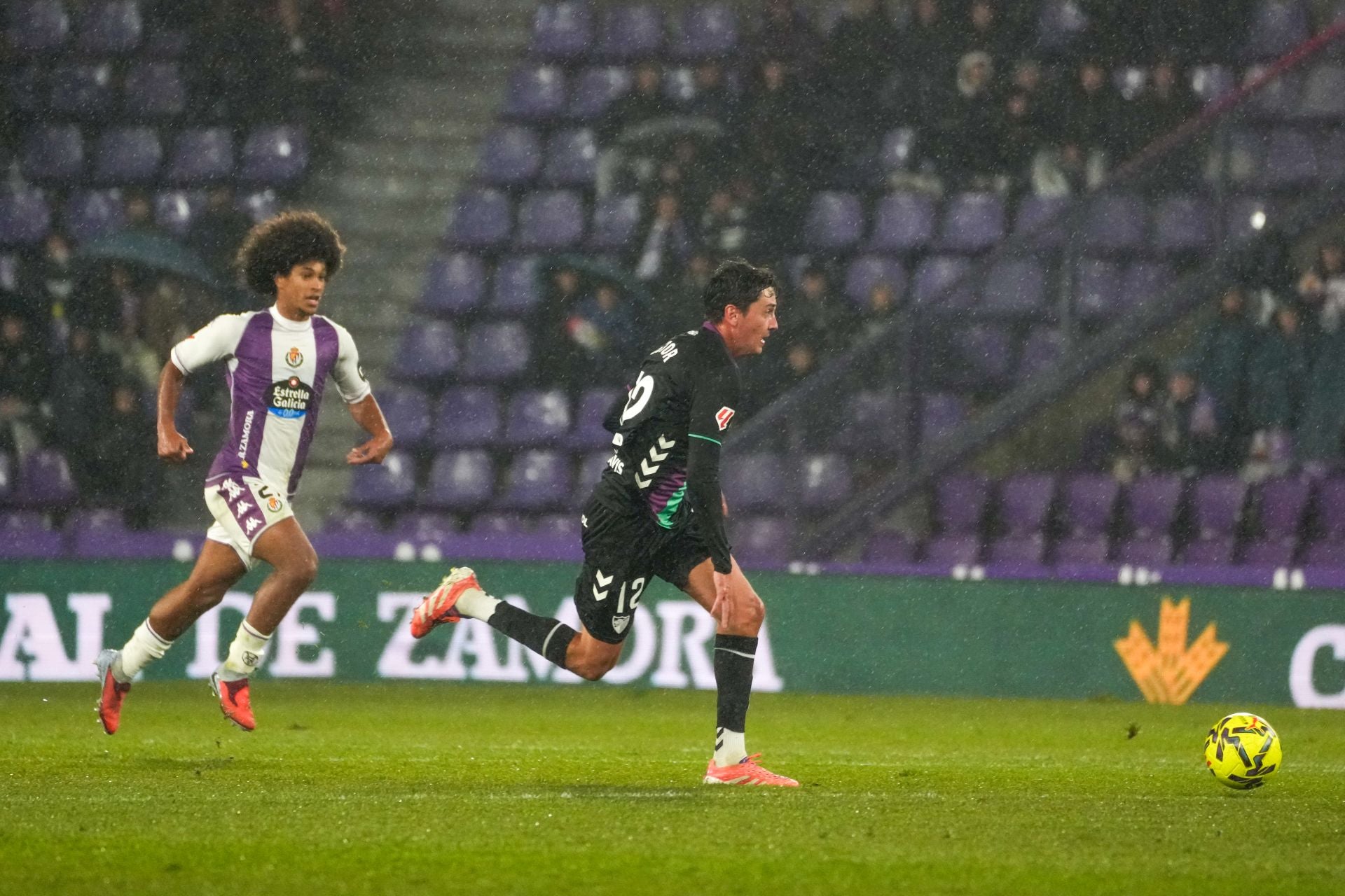 El Valladolid- Málaga, en imágenes