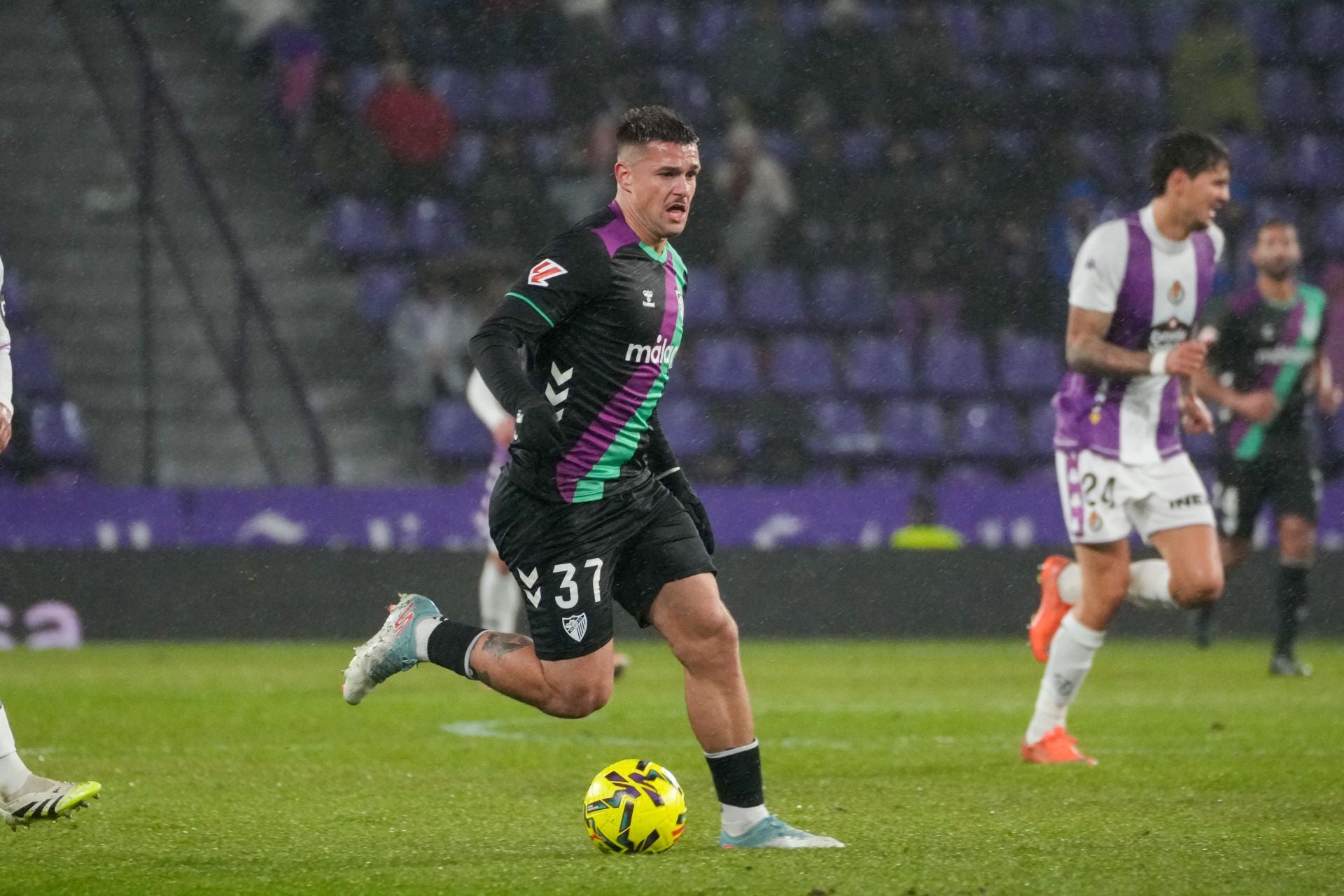 El Valladolid- Málaga, en imágenes