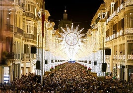 Luces de Navidad en Málaga: horario, hilo musical y nueva decoración