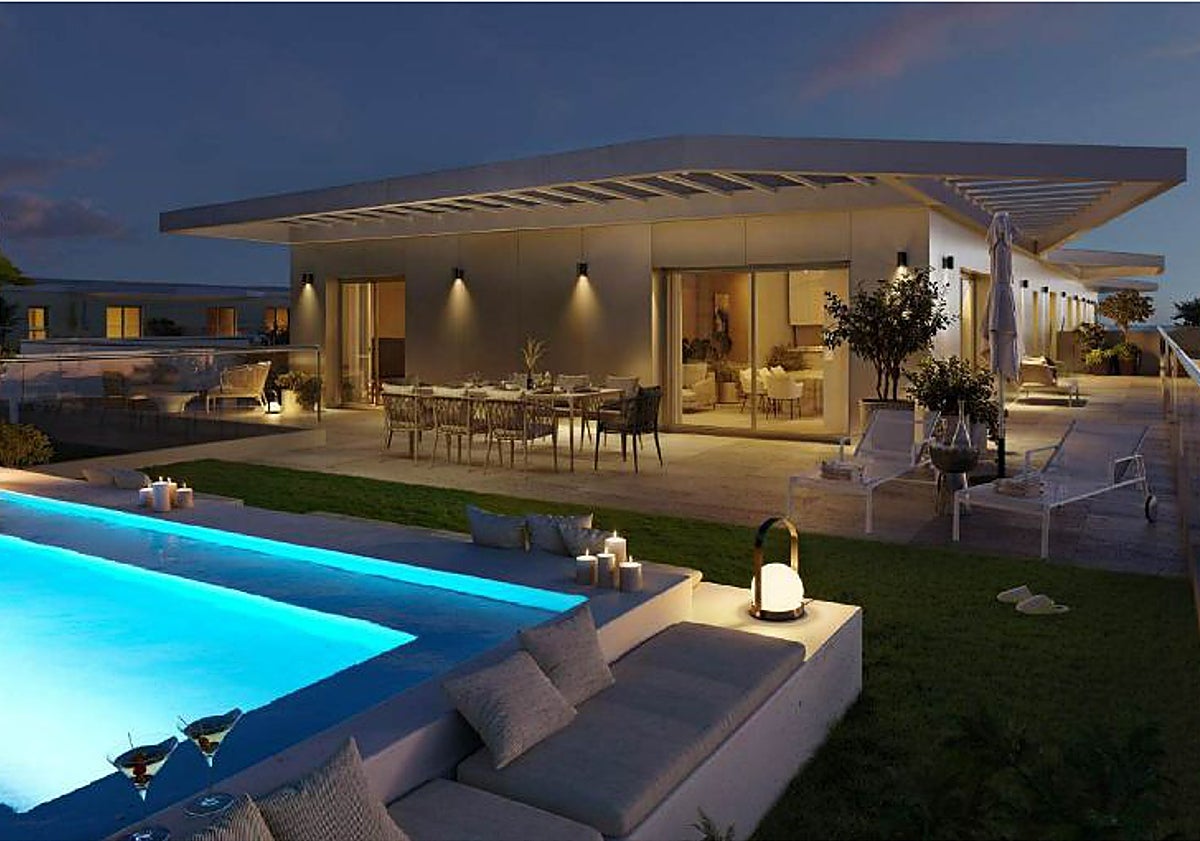 Imagen principal - Imágenes del proyecto residencial, que lleva el nombre de Lakün.