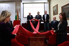 El consejero Antonio Sanz, en unas jornadas en Sevilla con motivo del Día Mundial de la Lucha frente al VIH/Sida