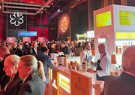 El exclusivo espacio de Royal Bliss duante la gala.