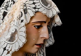 Virgen de los Dolores de Tolox, obra de Sebastián Santos.