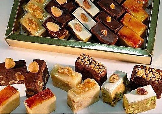 Surtido de mini turrones de Daver, uno de los nuevos Soletes.