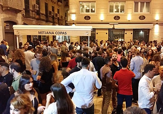 Imagen de archivo de la Plaza Mitjana.