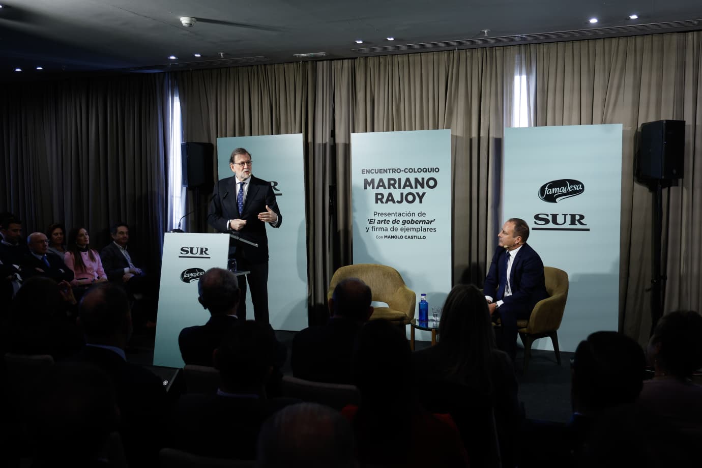 Rajoy presenta su libro en Málaga