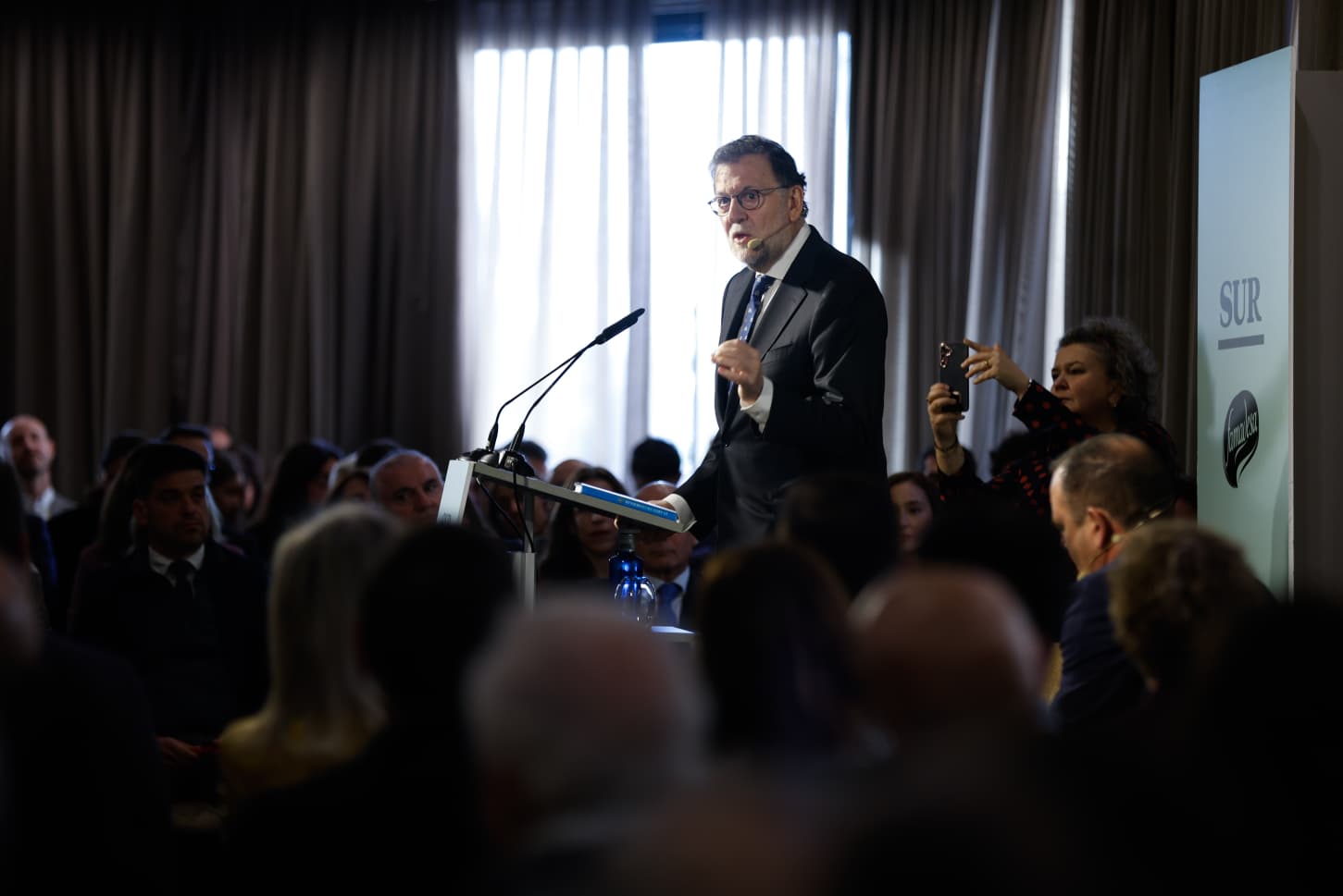 Rajoy presenta su libro en Málaga