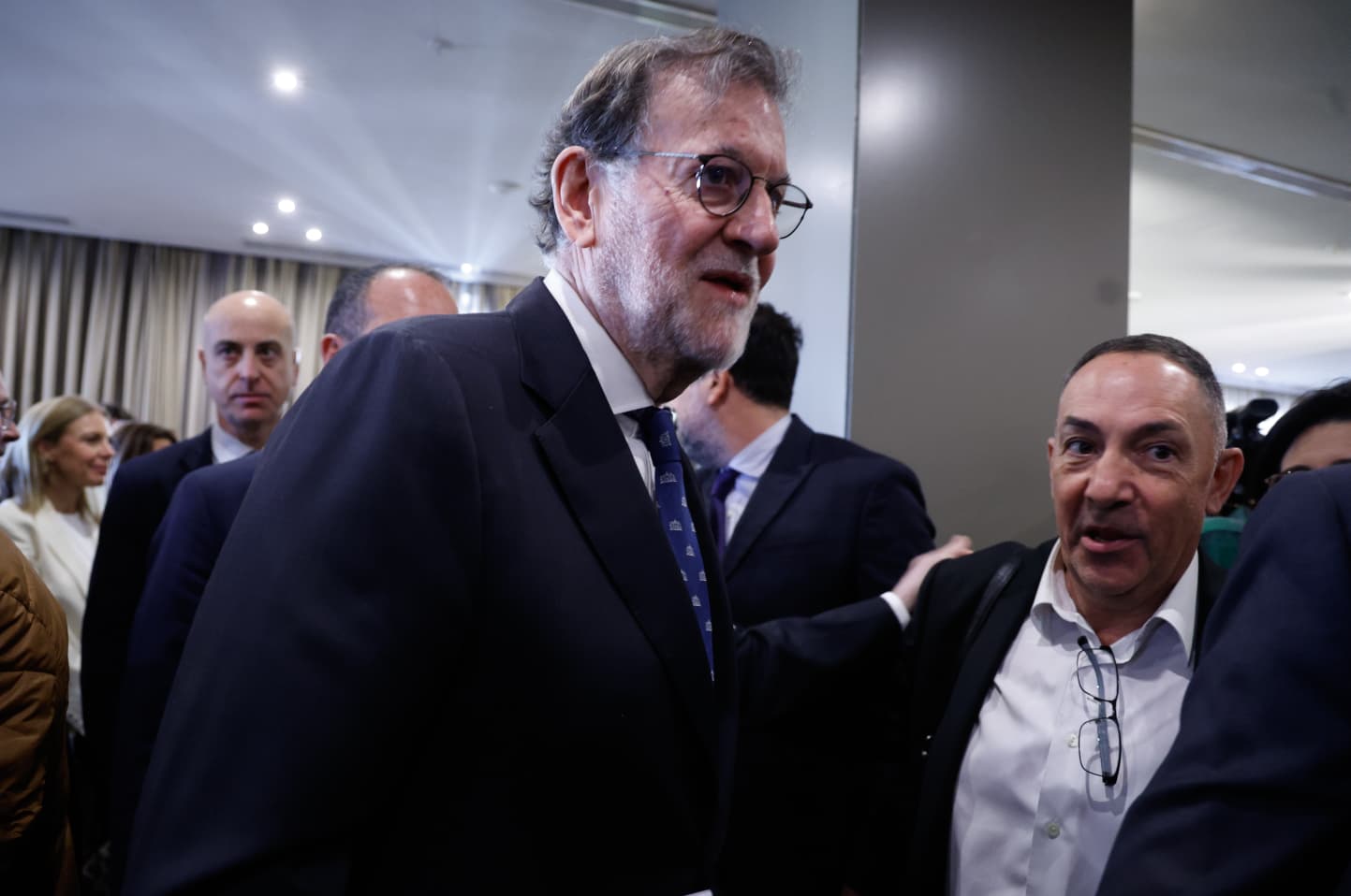 Rajoy presenta su libro en Málaga