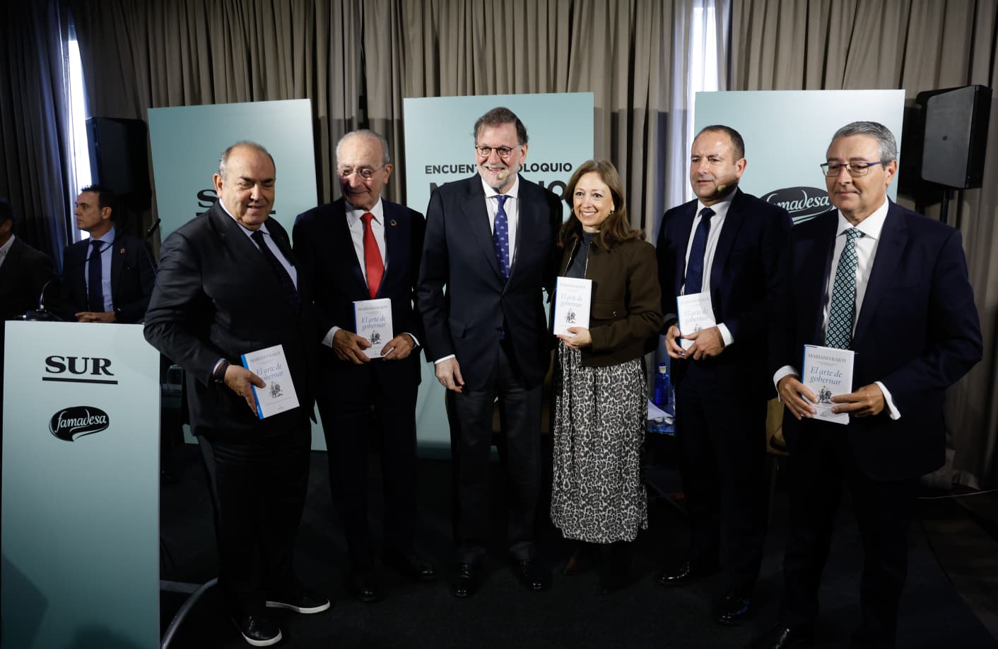 Rajoy presenta su libro en Málaga