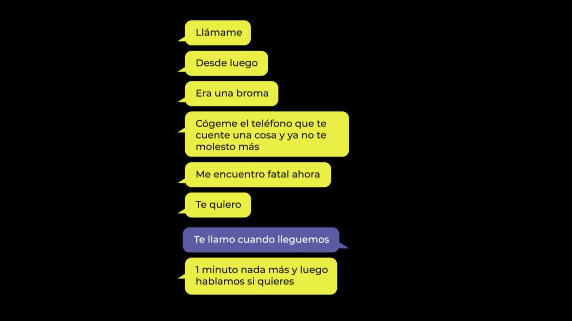 Mensajes del líder del PSOE de Torremolinos, denunciado por presunto acoso sexual a una mujer