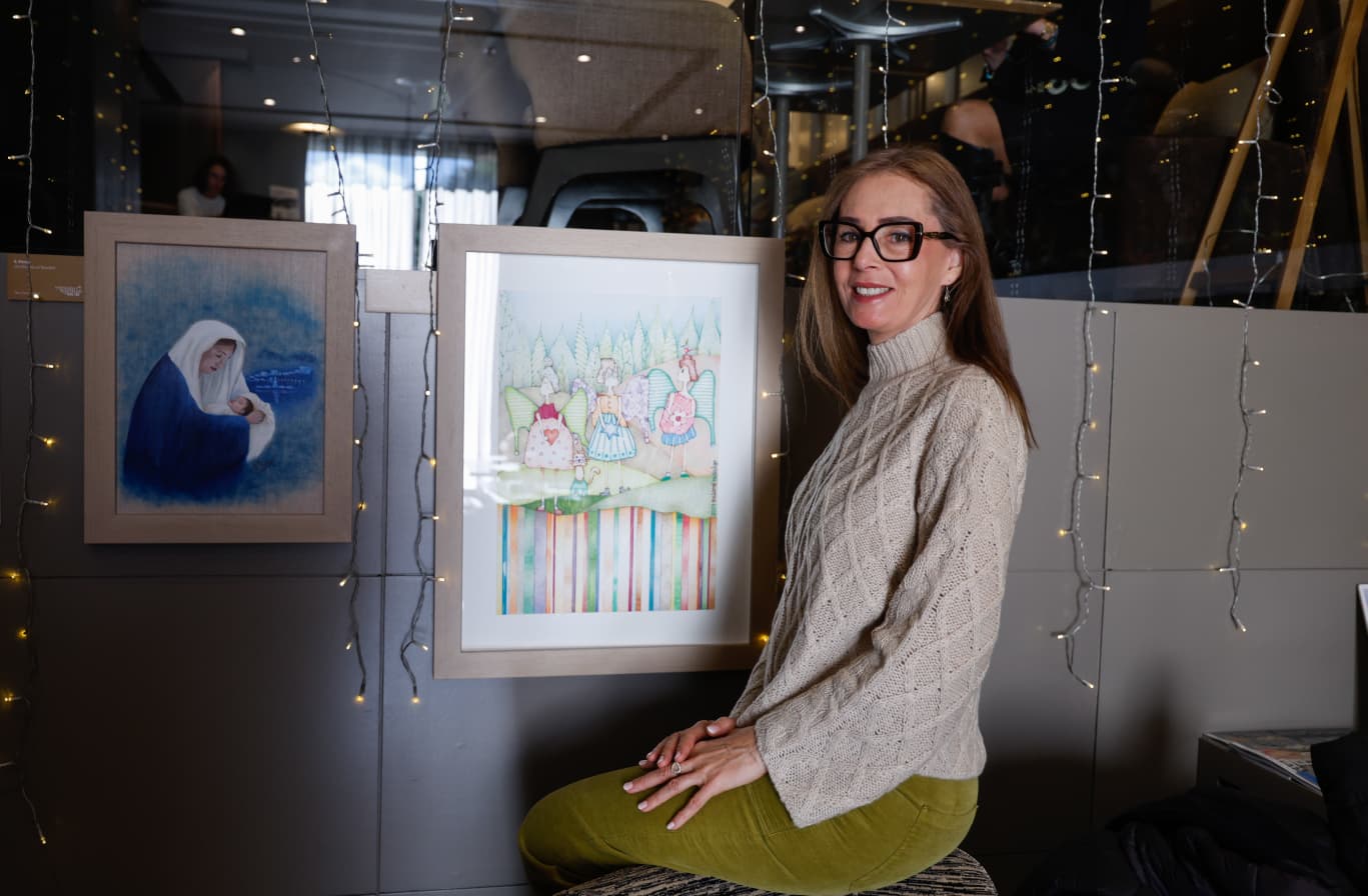 La Navidad hecha arte en Málaga por una buena causa