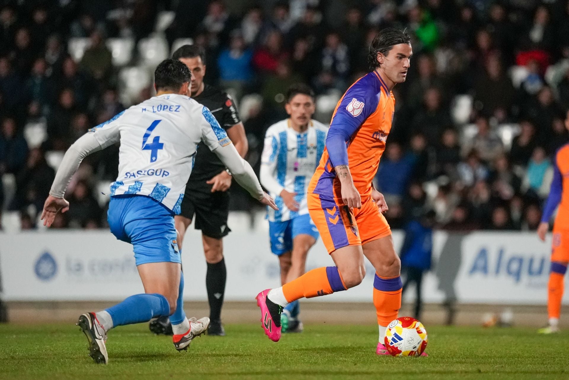 El Talavera- Málaga de Copa del Rey, en imágenes
