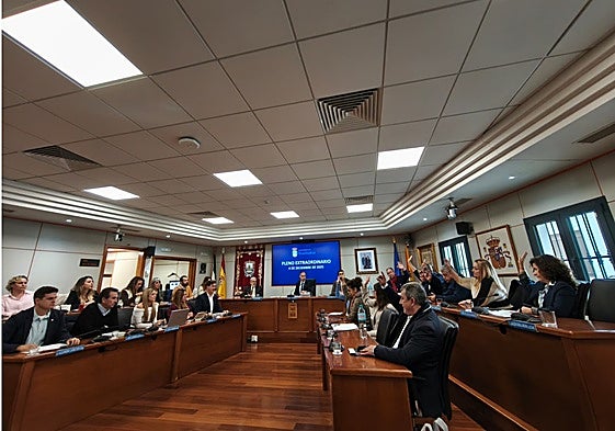 Los tres partidos de la oposición han rechazado las cuentas del Ayuntamiento.