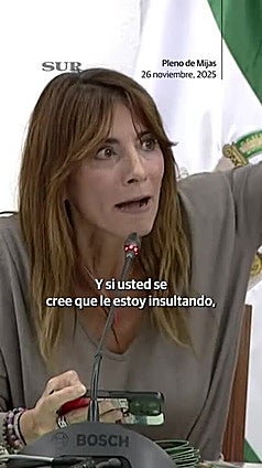 La alcaldesa de Mijas a los ediles del PSOE: “No sé si practican deporte; pinta no tienen, desde luego”