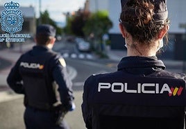 Imagen de archivo de agentes de la Policía Nacional.