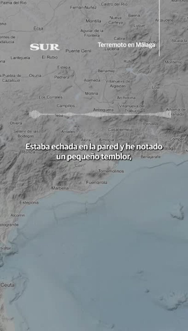 Así han vivido los malagueños el terremoto de este viernes