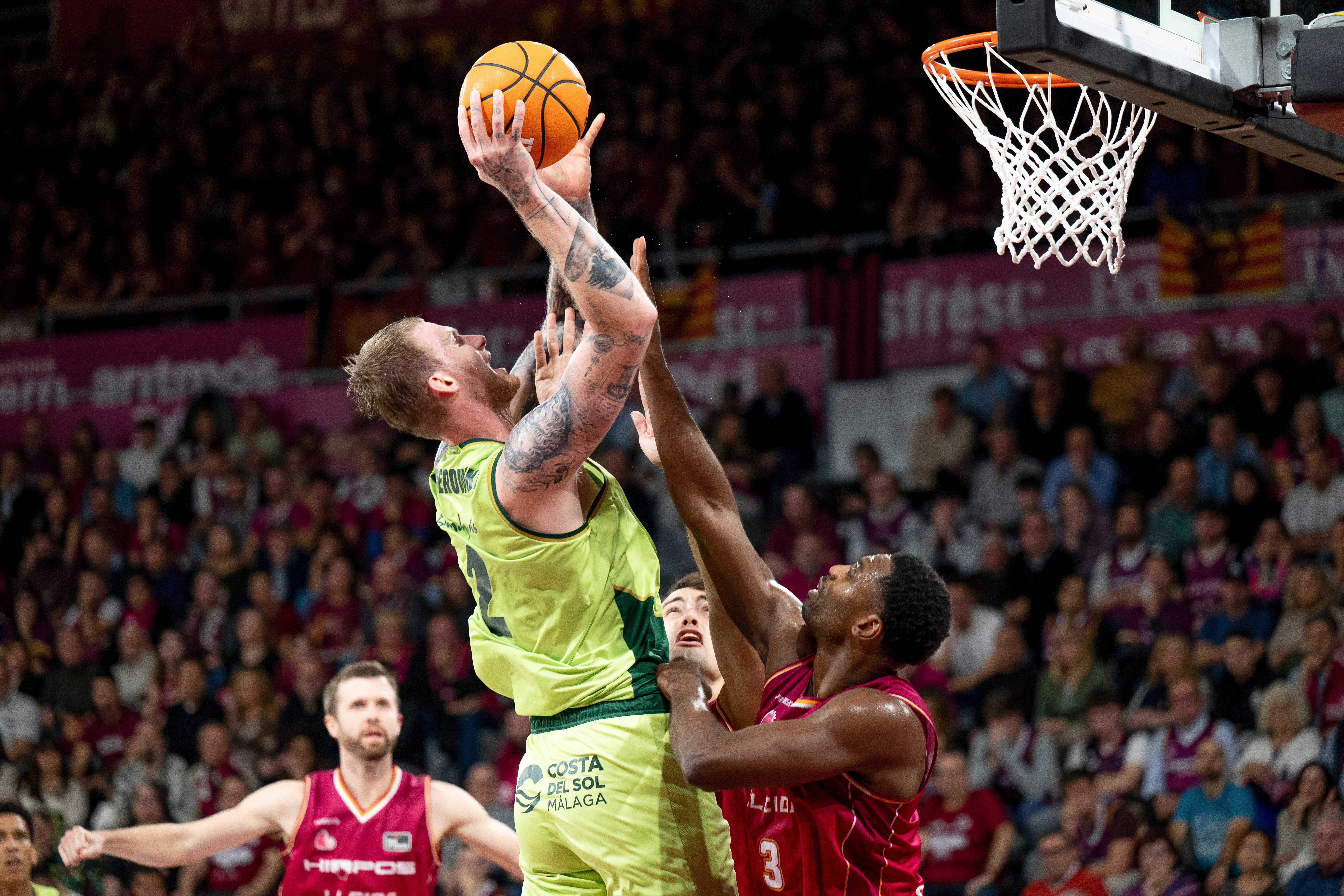 Las mejores imágenes del Hiopos Lleida-Unicaja