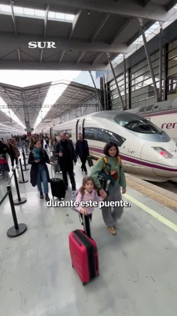 Málaga mejora el puente de diciembre con más vuelos, más trenes y más ocupación