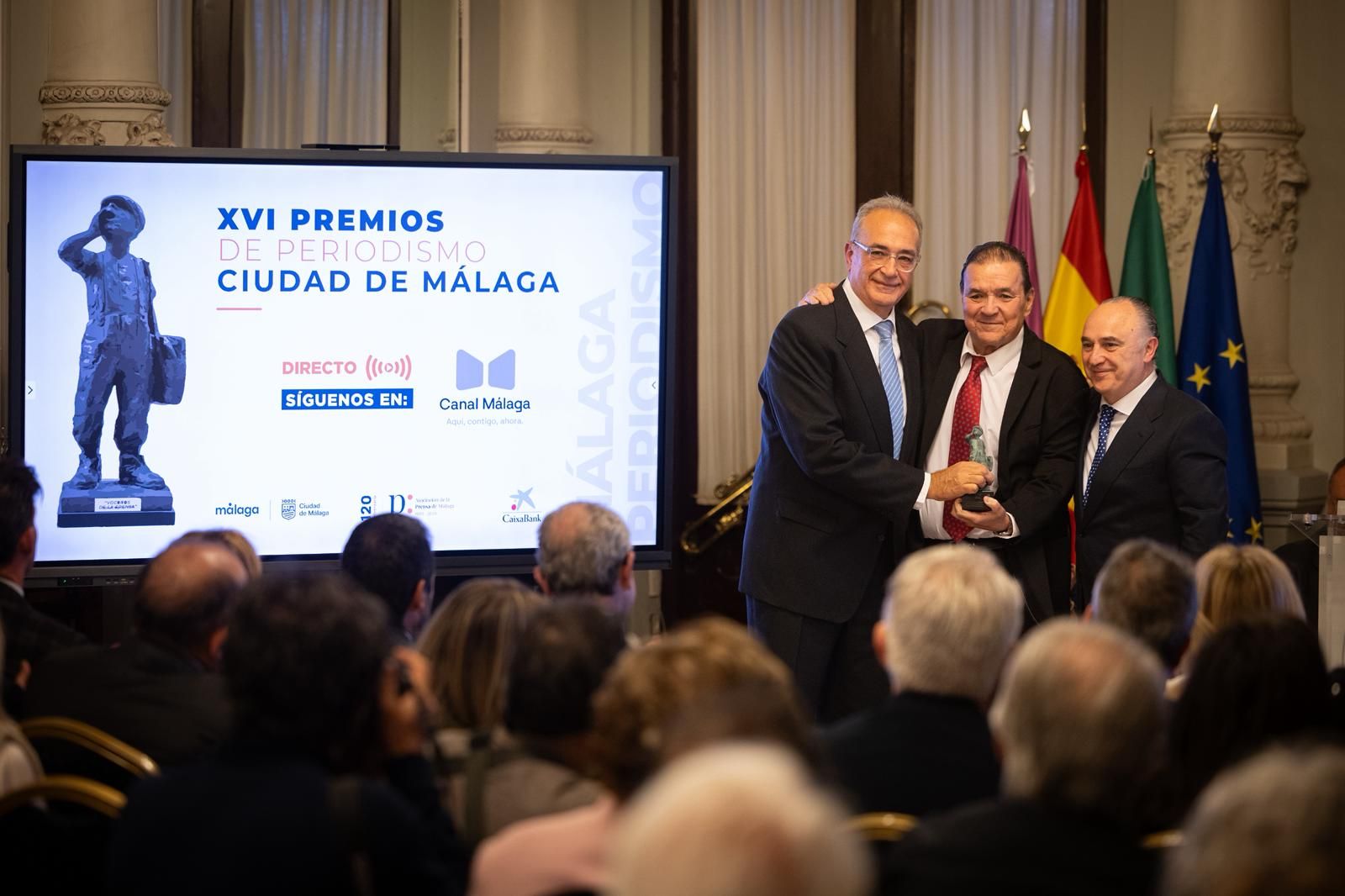 La entrega de los XVI Premios de Periodismo Ciudad de Málaga, en imágenes