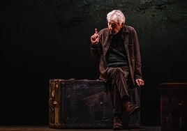 José Sacristán en la obra 'El hijo de la cómica'.