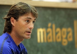 Julen Guerrero, en su etapa como responsable de tecnificación del Málaga.