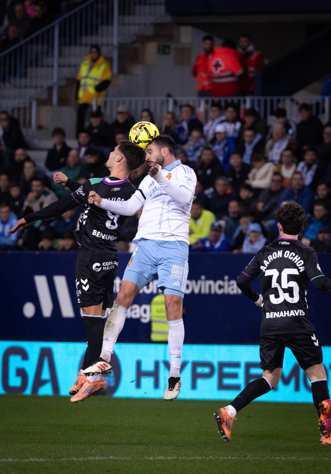 Las mejores imágenes del Málaga-Real Zaragoza