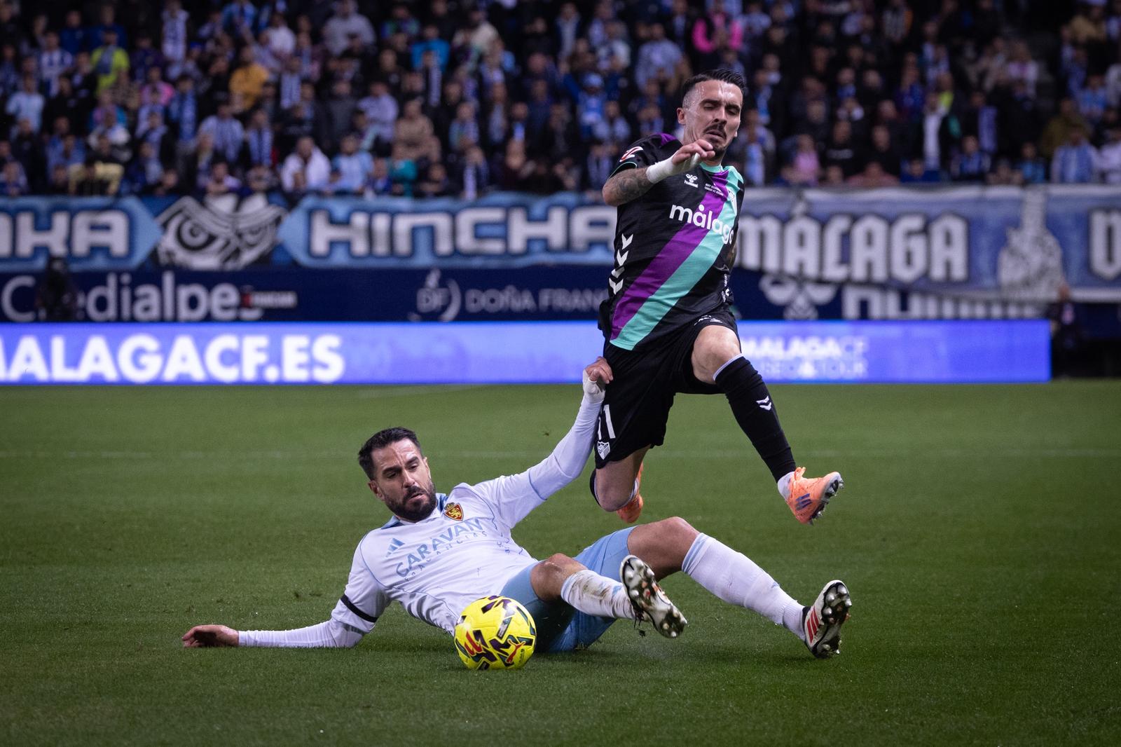 Las mejores imágenes del Málaga-Real Zaragoza