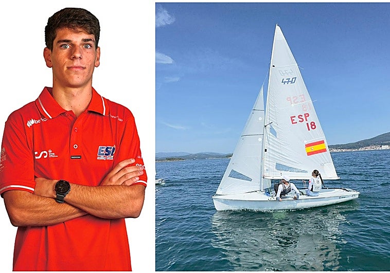 Pablo Lettera, una promesa de la vela que sueña con el olimpismo