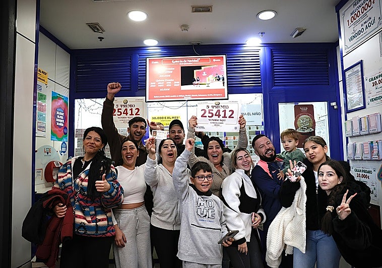 El Tren de la Suerte hace parada en Málaga ocho millones de euros... y no sólo entre los viajeros