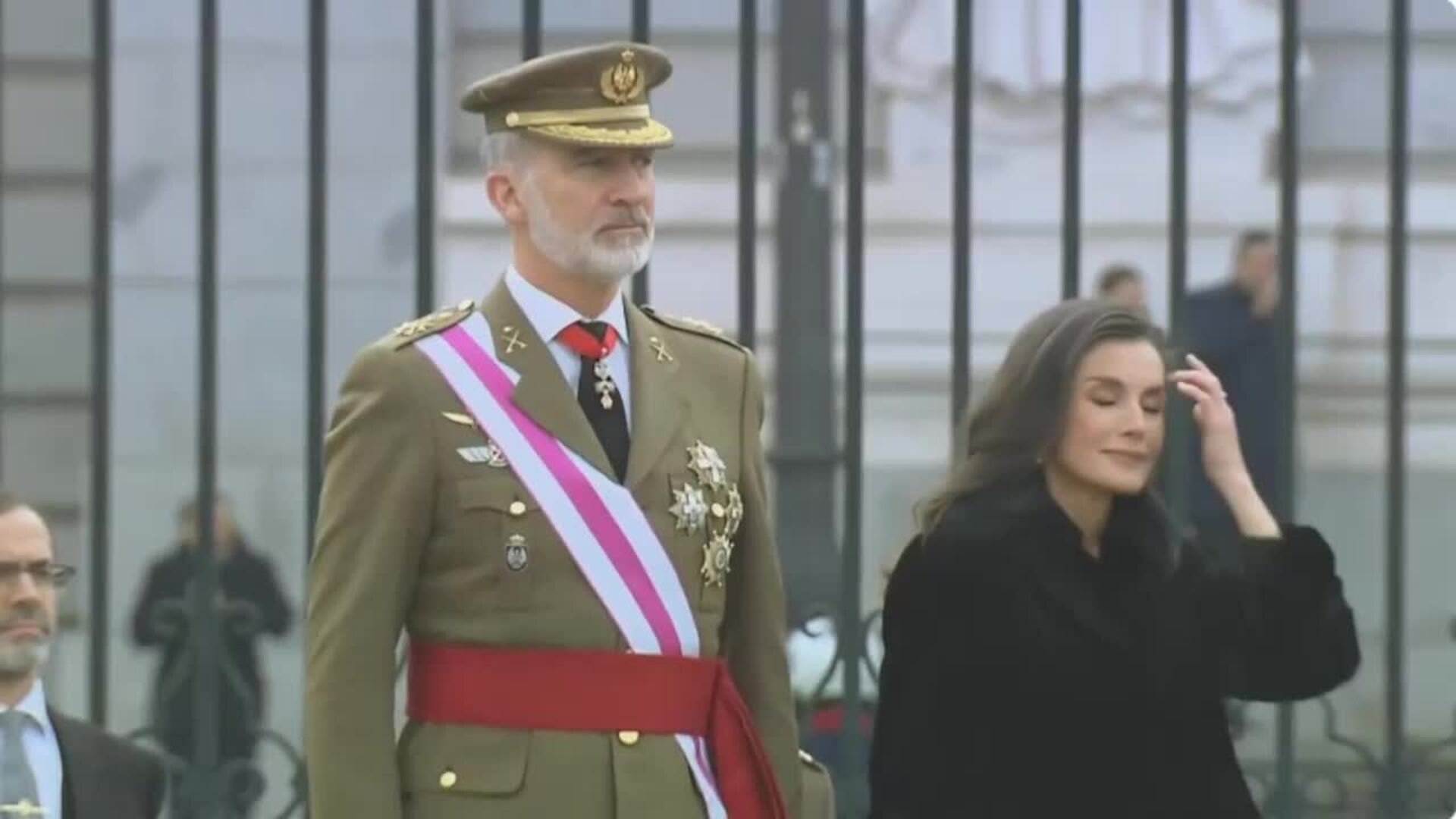 Los Reyes y la Princesa Leonor presiden la Pascua Militar, primer acto oficial del año