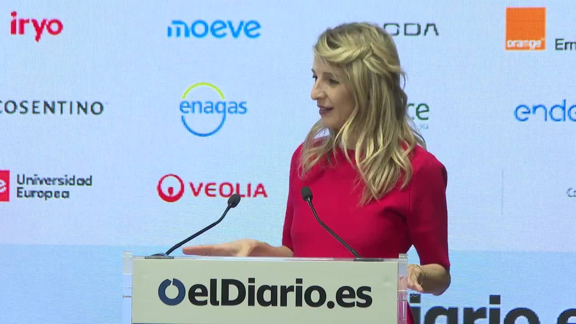 Yolanda Díaz afirma que "a estas horas" todavía no haya acuerdo sobre la tributación del SMI