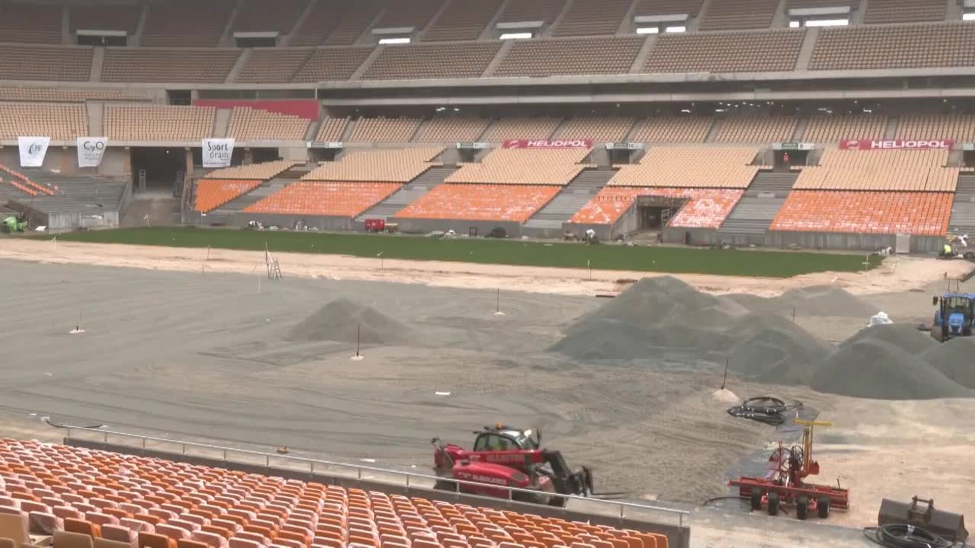 El estadio de La Cartuja finalizará las obras para la final de Copa antes de Semana Santa