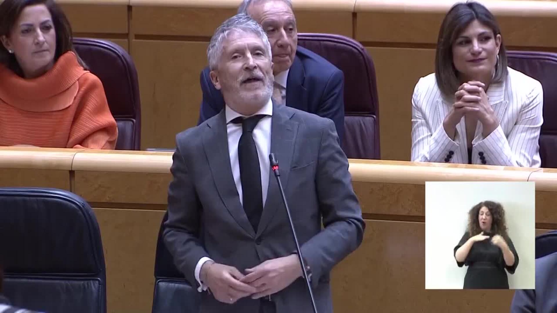 El PP critica el "gran apagón" y Marlaska se compara con Mazón
