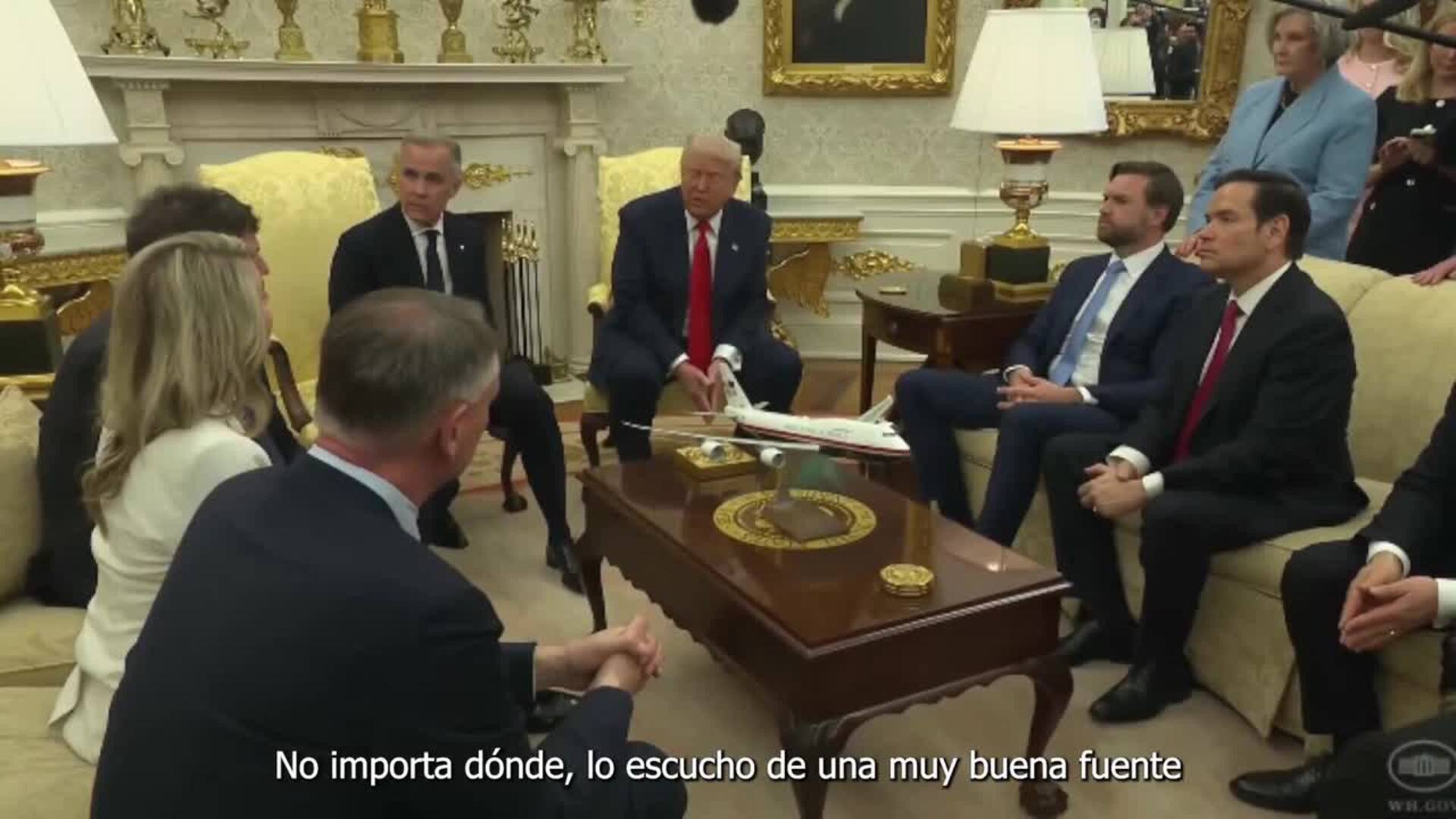Trump afirma que EEUU dejará de bombardear Yemen a cambio de que los rebeldes no ataquen barcos