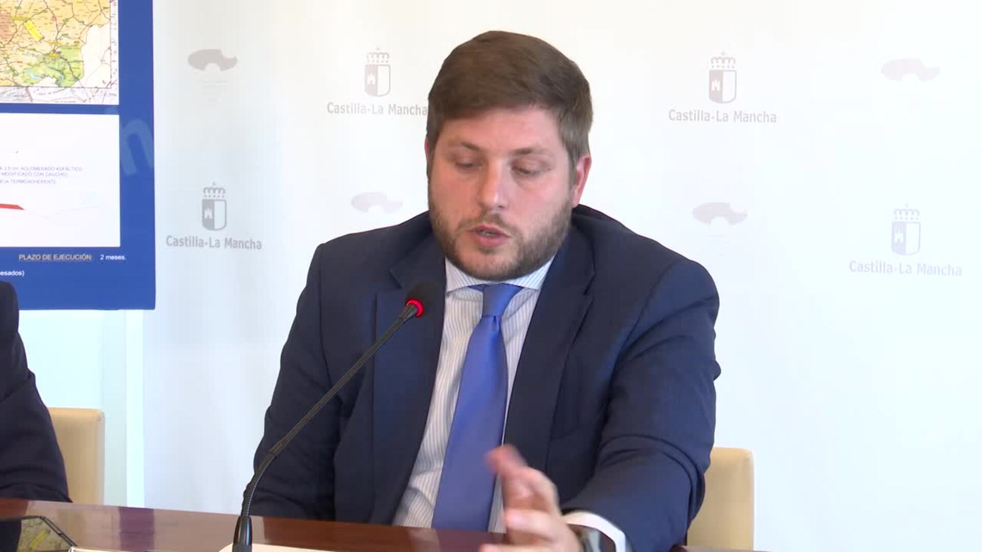 La mejora del firme de la CM-313 a la altura de Pozohondo comenzará en septiembre