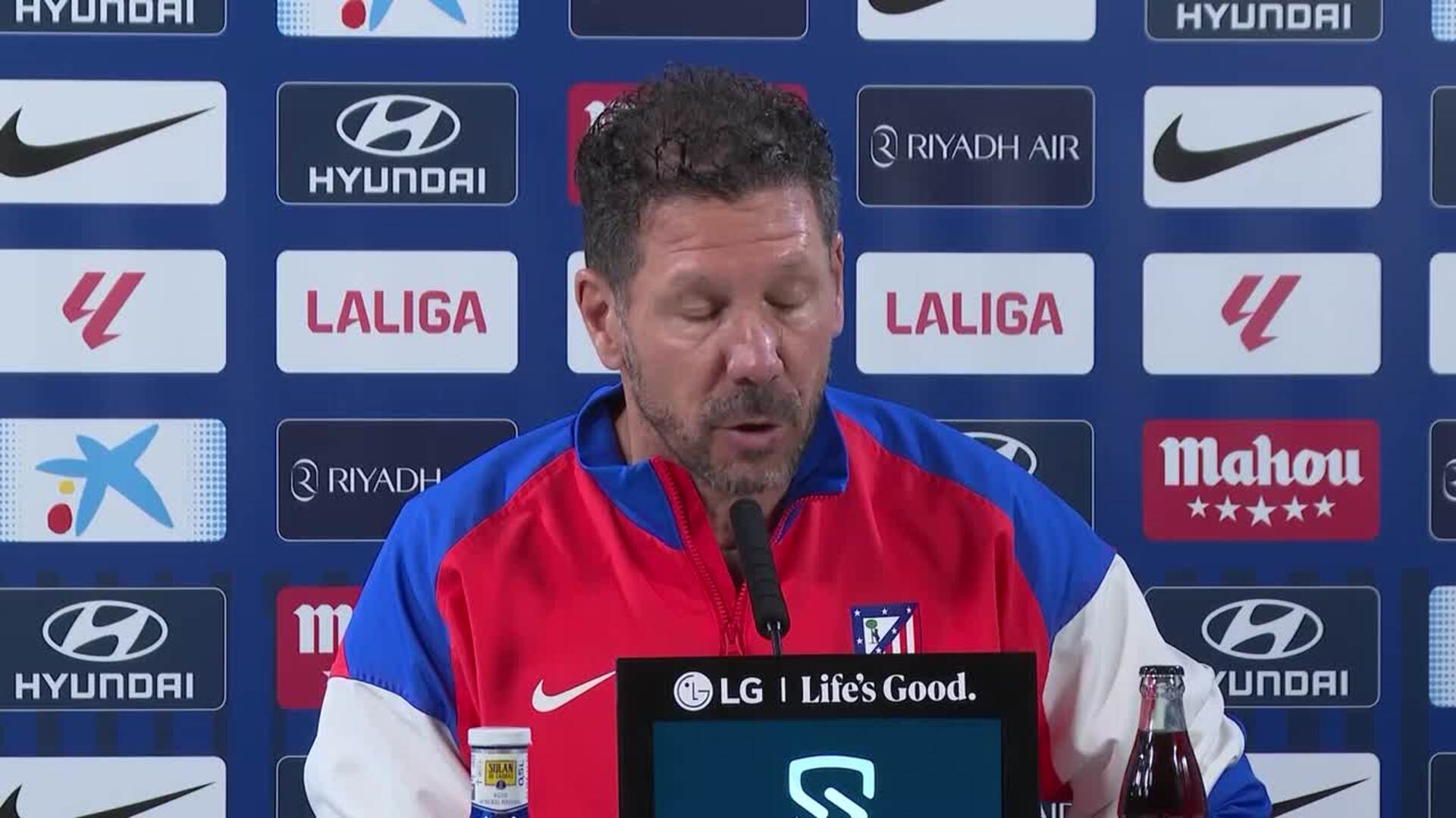 Simeone: "Sentí que fue la temporada en la que más cerca estuvimos de campeonar"
