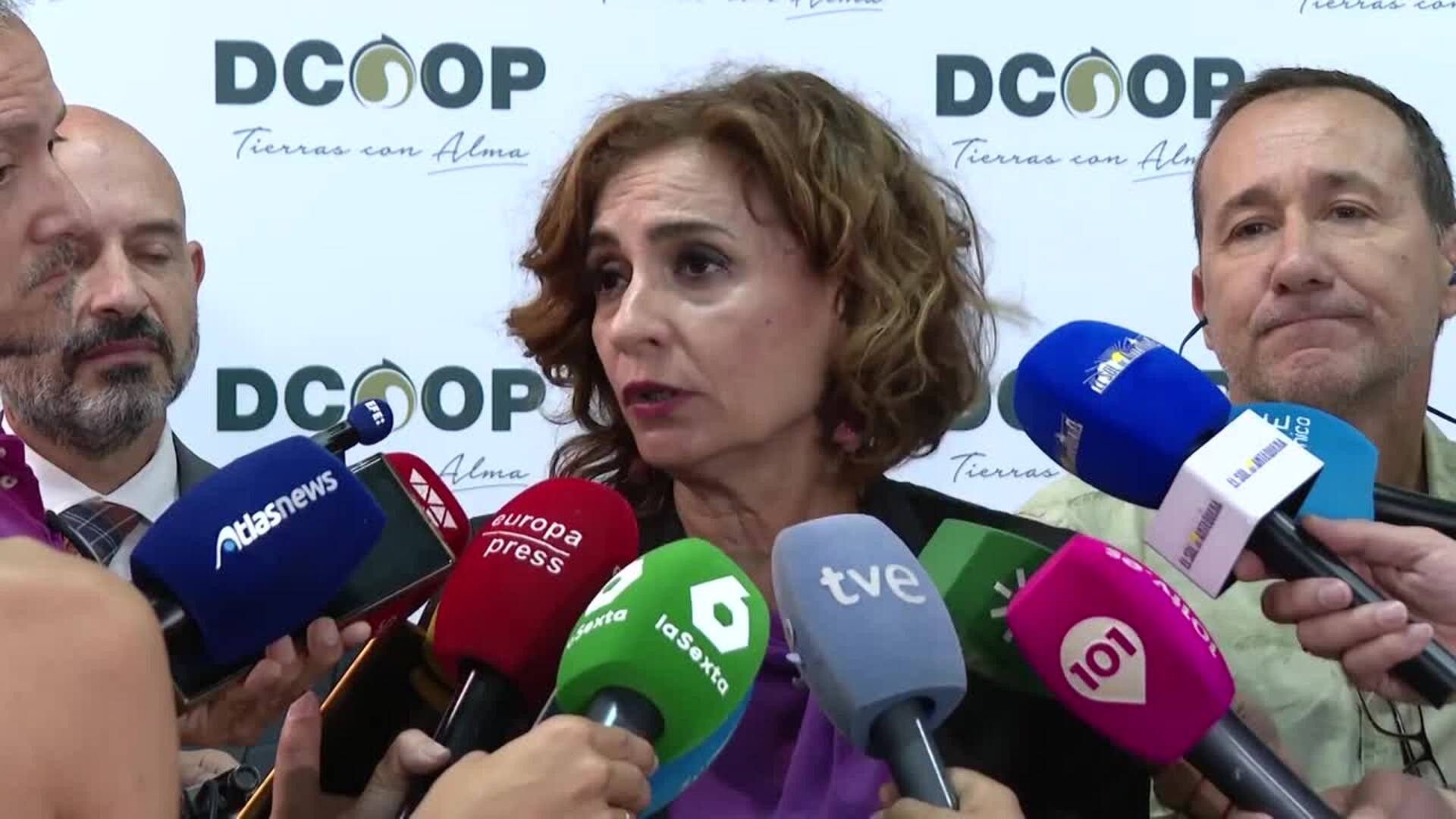 Montero reduce a "especulaciones" el caso de Leire Díez
