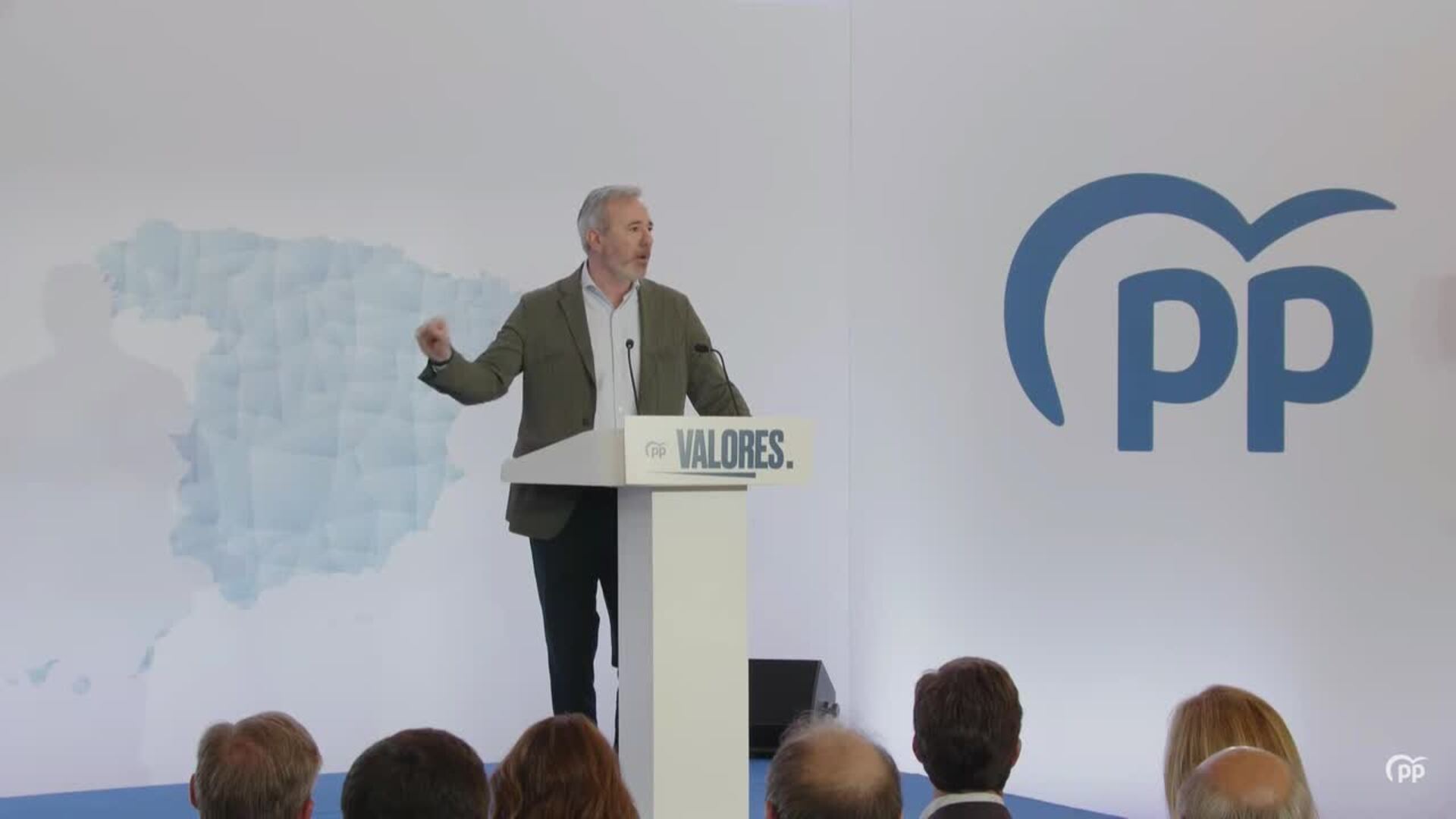 Azcón pregunta "cuál va a ser el próximo escándalo de corrupción" del PSOE