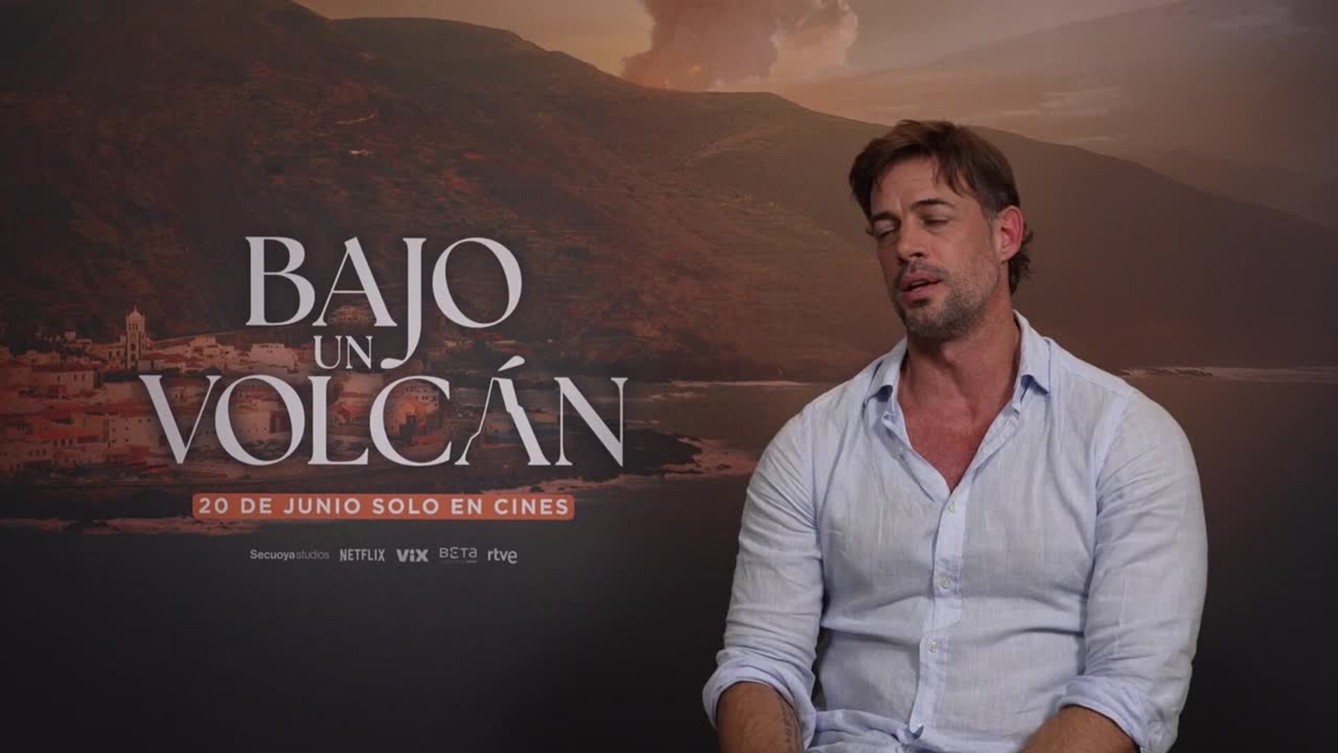 William Levy, el actor del "fandom indestructible", salta al cine español con 'Bajo un volcán'