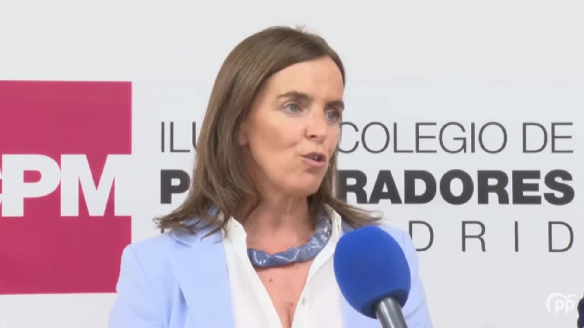 Fúnez (PP) acusa al Gobierno de querer "controlar el poder judicial" y apoya la huelga