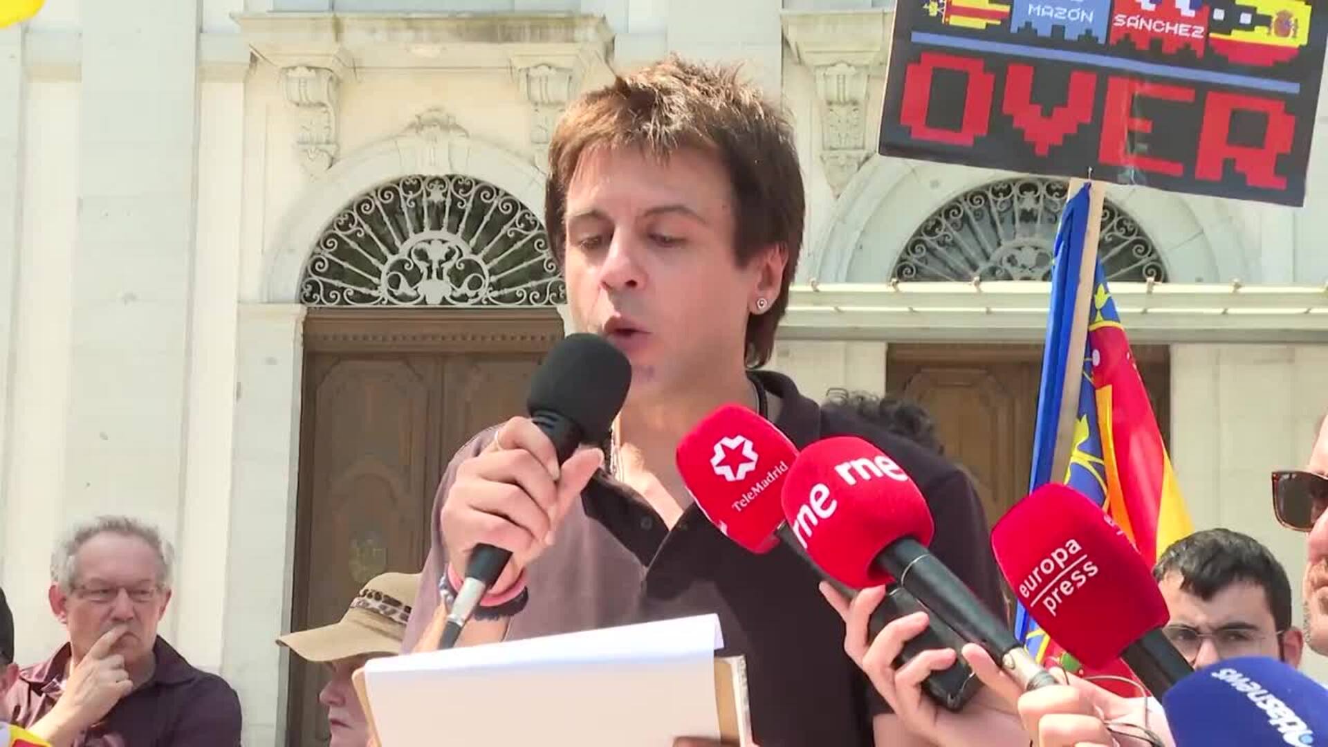 Afectados por la dana se manifiestan este domingo en el TS, Congreso y Palacio Real