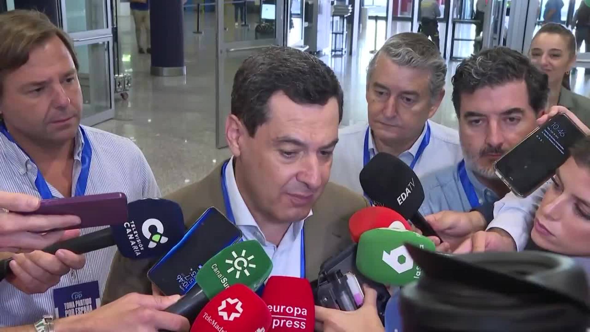 Moreno señala "un problema con la relación entre cuadros del PSOE y las mujeres"