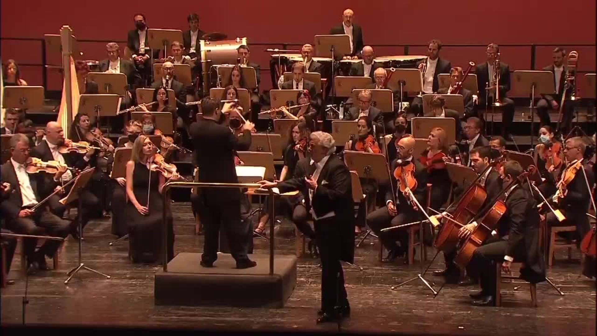 Plácido Domingo vuelve a actuar en España la próxima semana