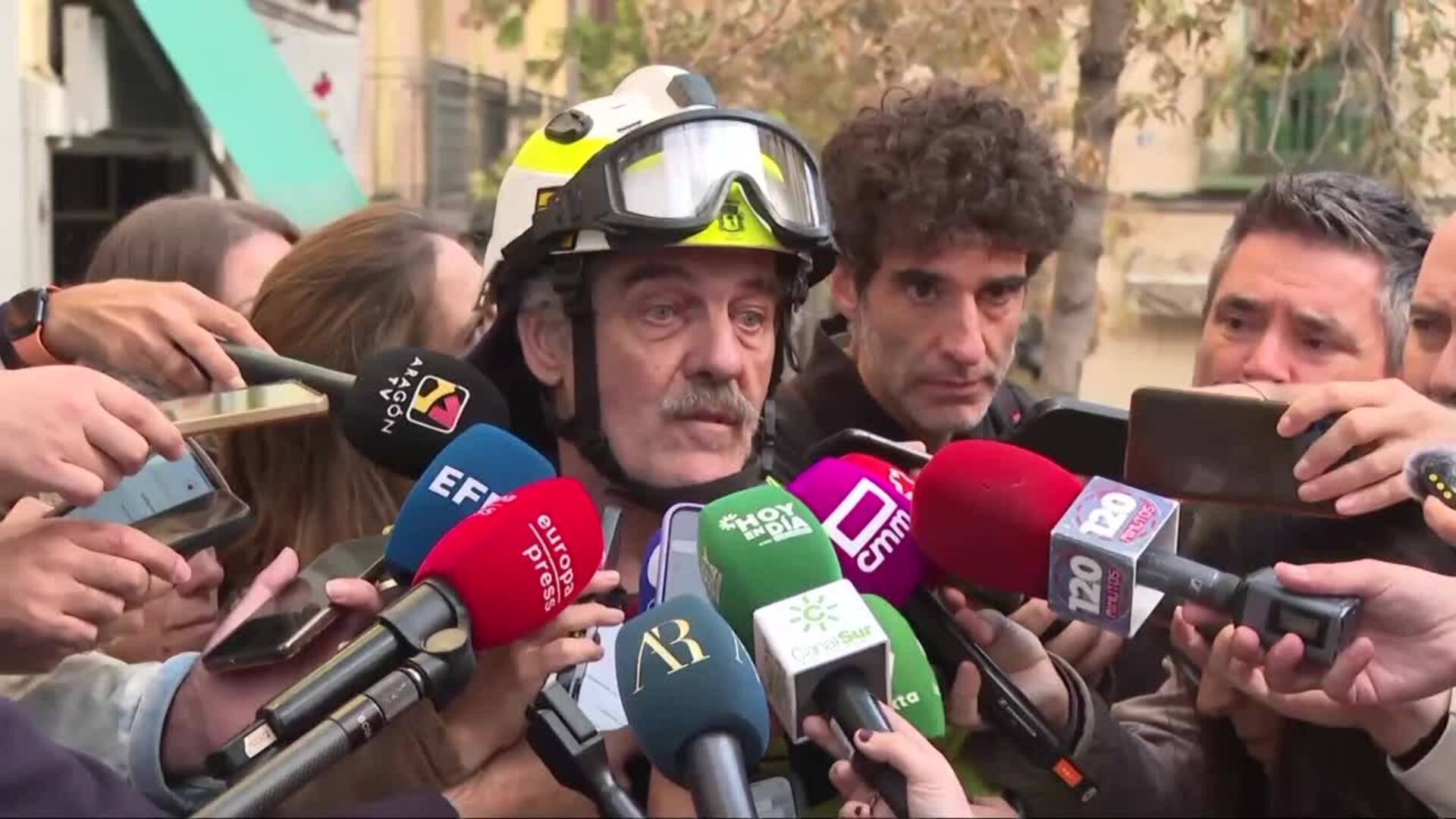 El derrumbe del edificio en Hileras se produjo 