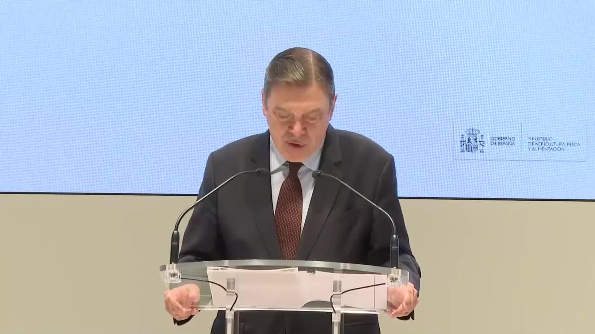 Planas pide "prudencia" ante los casos de peste porcina y manda un mensaje de "tranquilidad"