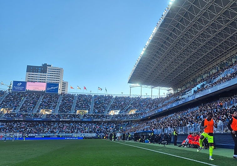 Récord de público en La Rosaleda: 27.286 espectadores