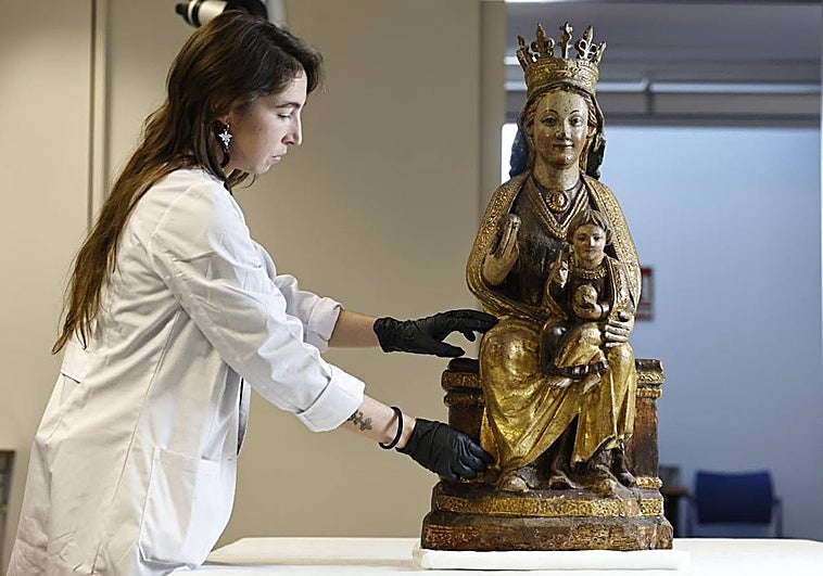 El caso de la Virgen de la Manzana: robada hace 63 años en La Rioja y encontrada por sorpresa... en el Museo de Málaga