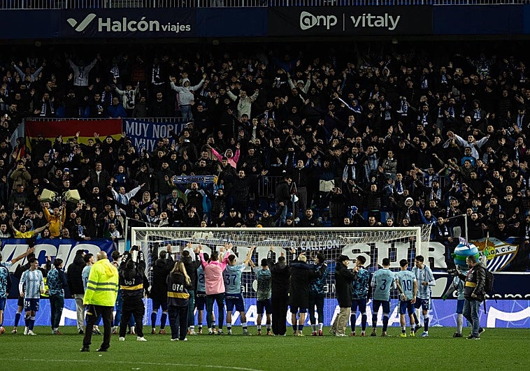 El Málaga, el equipo del momento en Europa