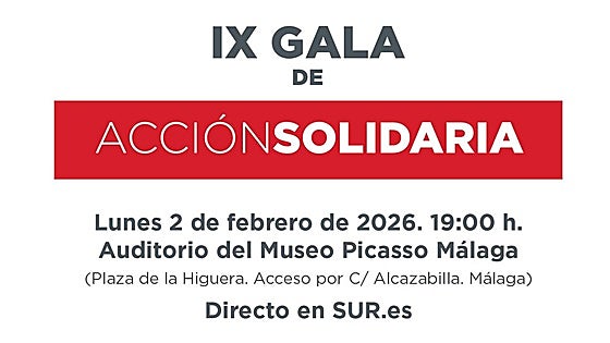 La IX gala de Acción Solidaria reconoce al tejido asociativo de Málaga